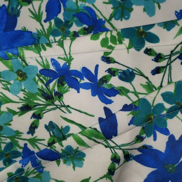 WOMENS CALVIN KLEIN FLORAL DRESS  SIZE 8 - Picture 3 of 4